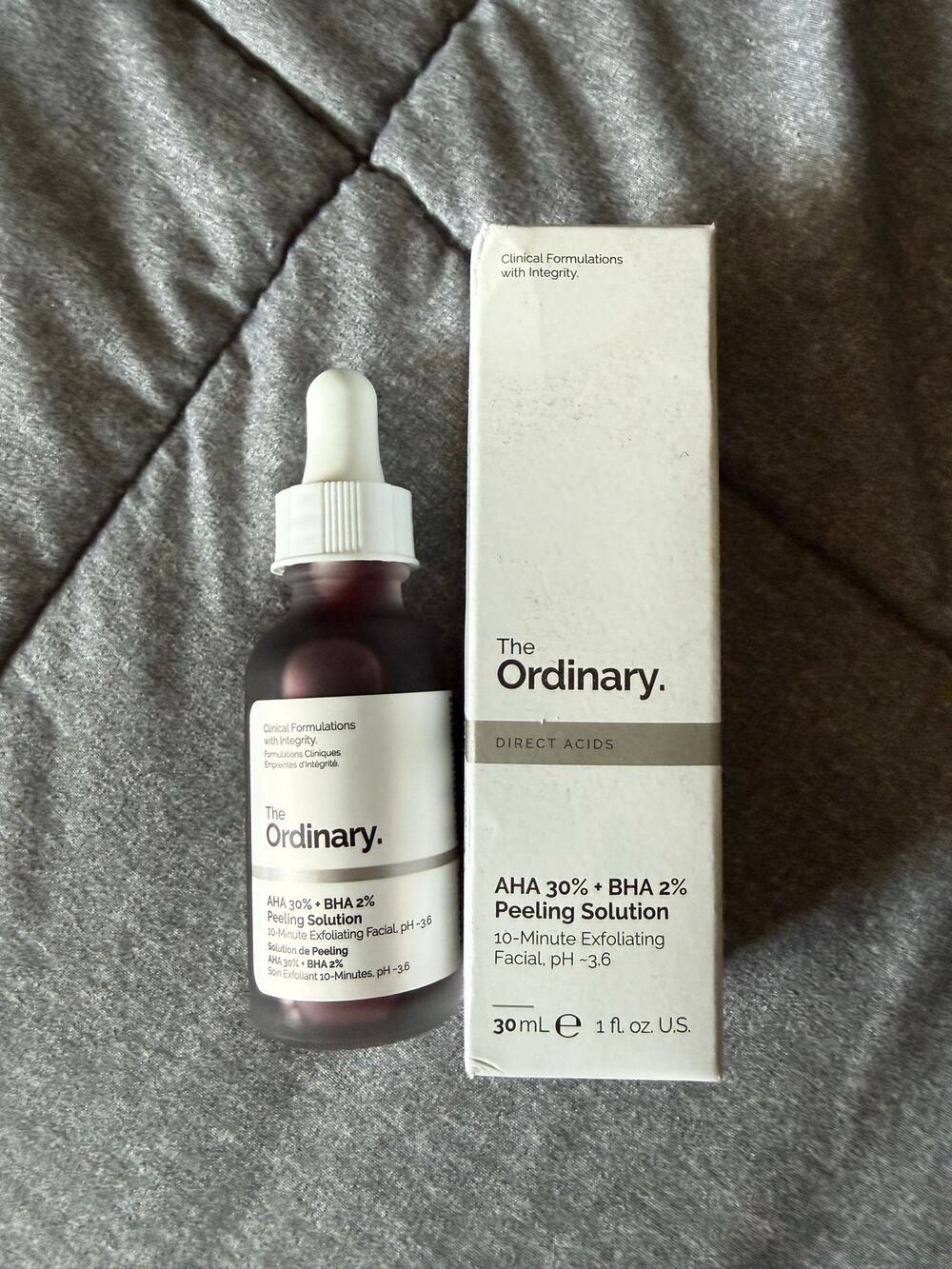 The Ordinary Direct Acids Peeling Solution NIB